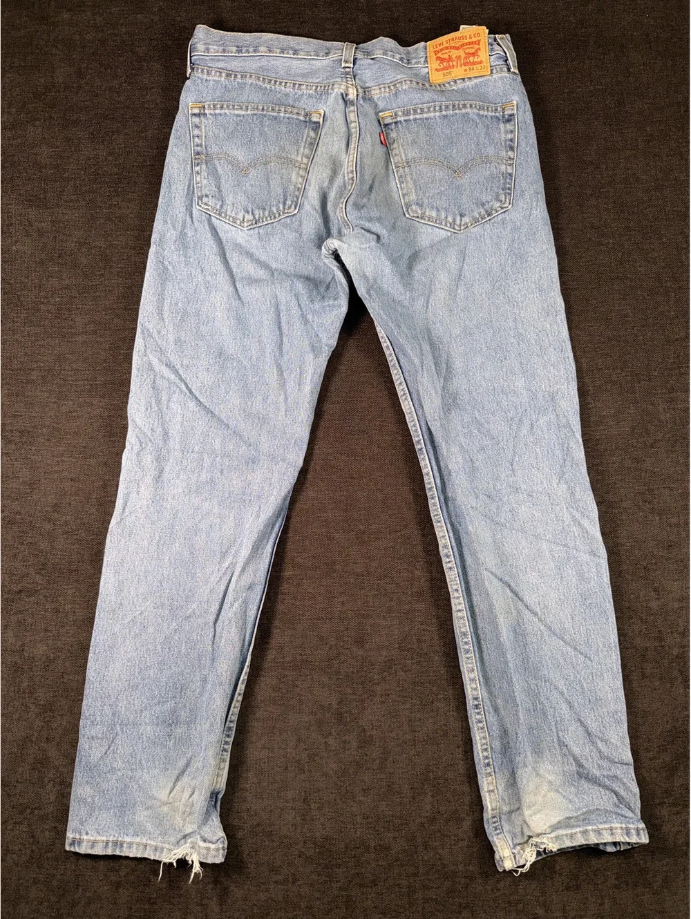 Levi's Men's Light Blue Denim Jeans W34 L32